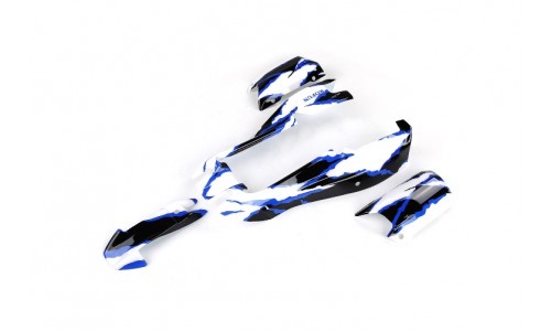 Q-Baja Body Shell - White & Blue as per picture | Rovan Sports